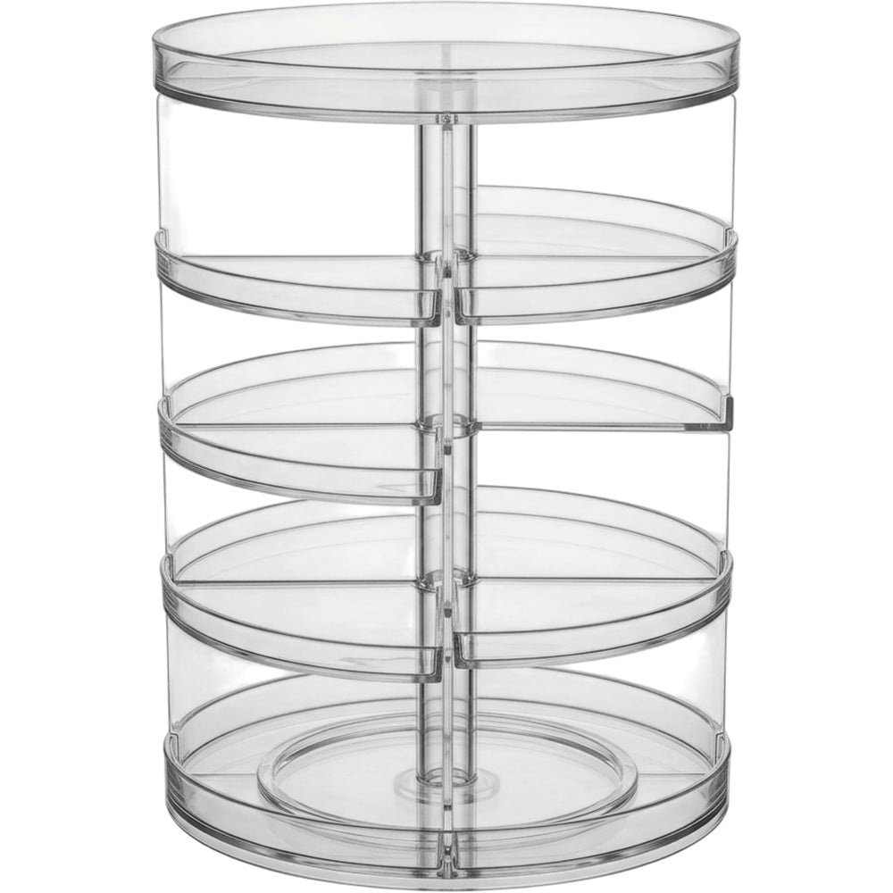 Wqos Clear Acrylic Rotating Cosmetic Organizer 28 cm Four Levels - Product view
